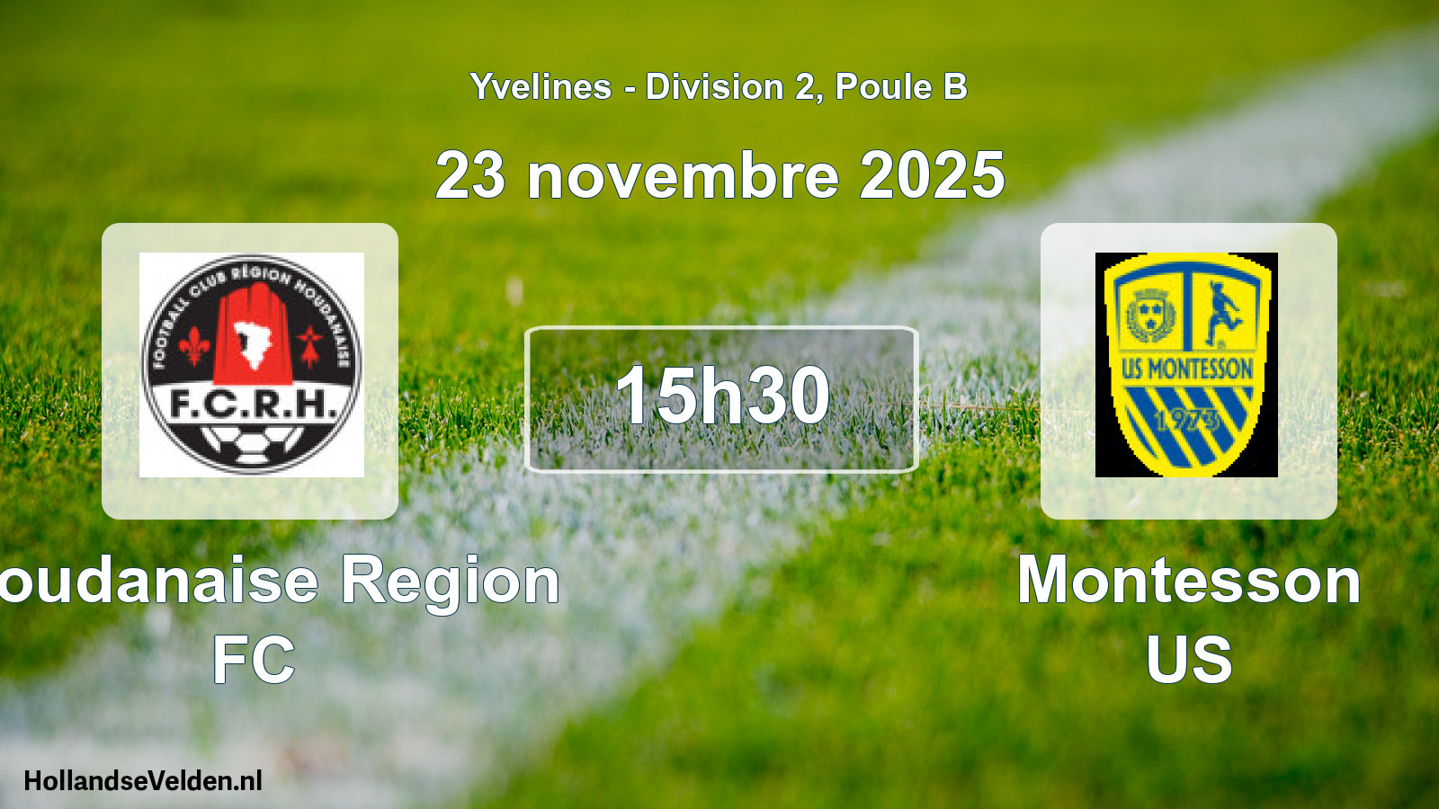 Scheduled Match: Houdanaise Region FC - Montesson US (23 November 2025)