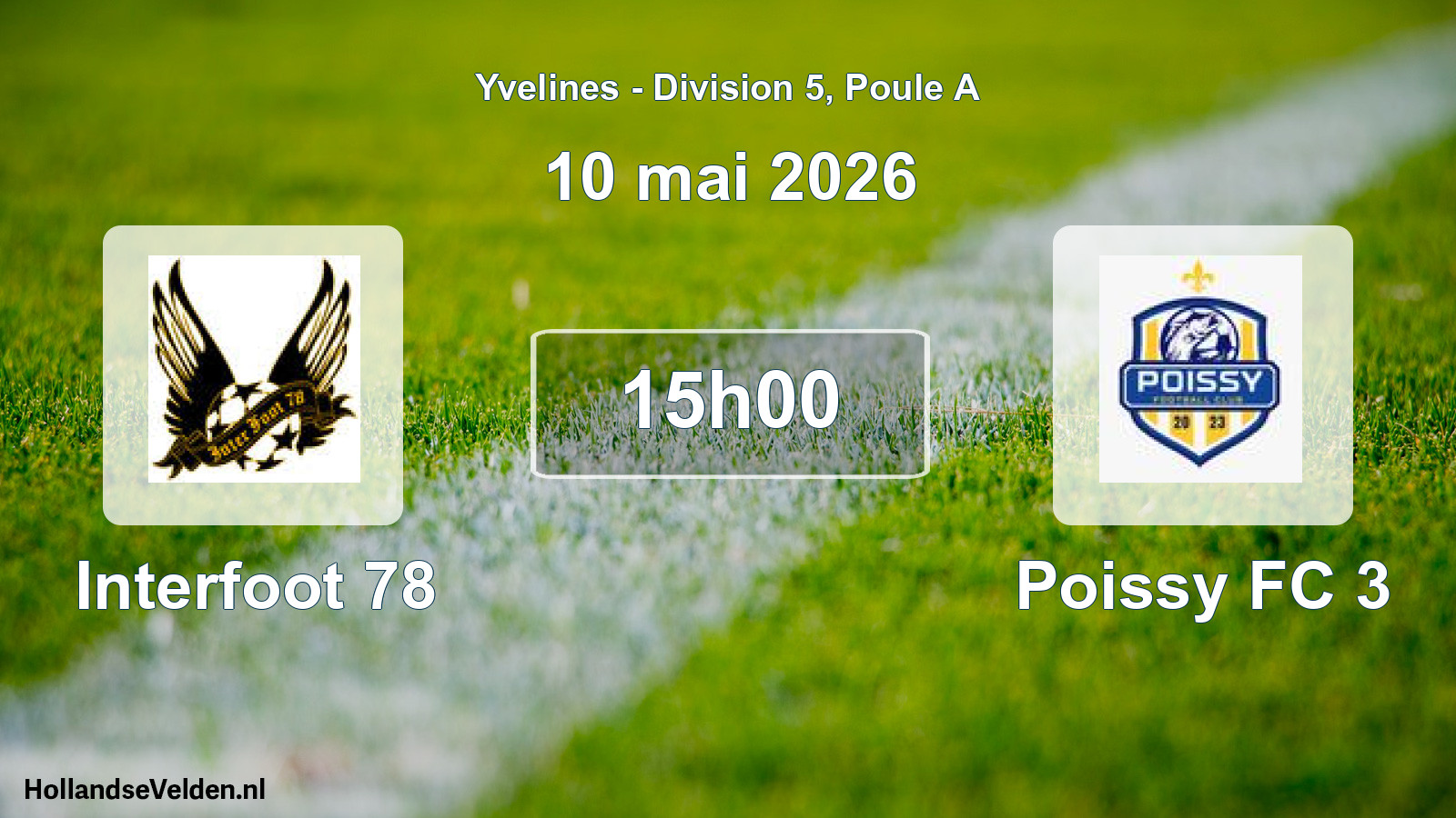 Scheduled Match: Interfoot 78 - Poissy FC 3 (10 May 2026)