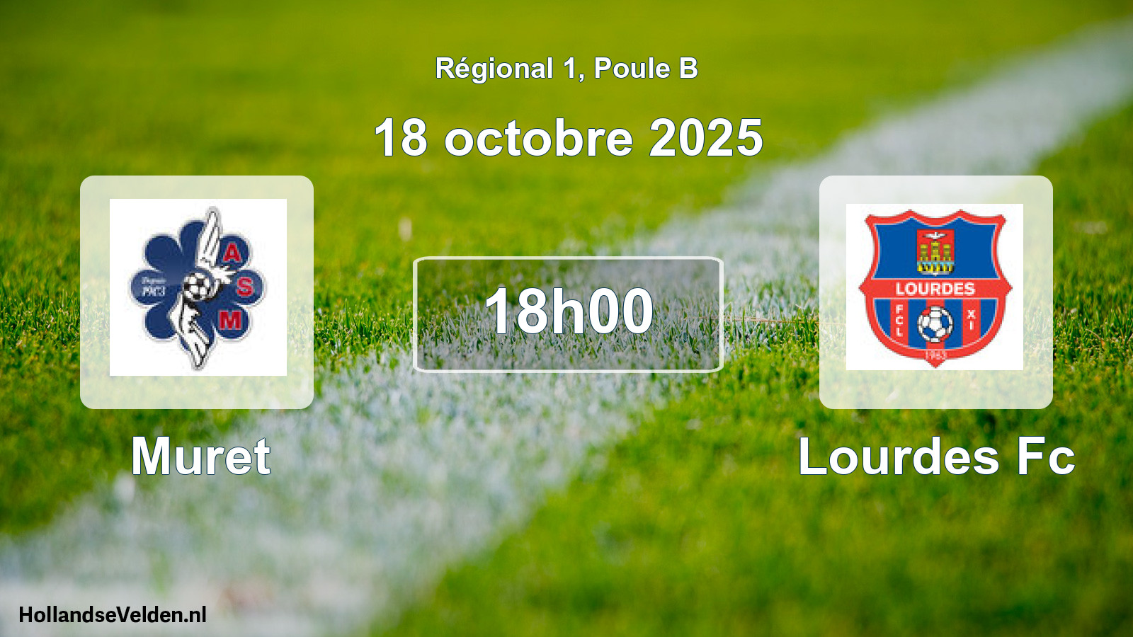 Scheduled Match: Muret - Lourdes Fc (18 October 2025)