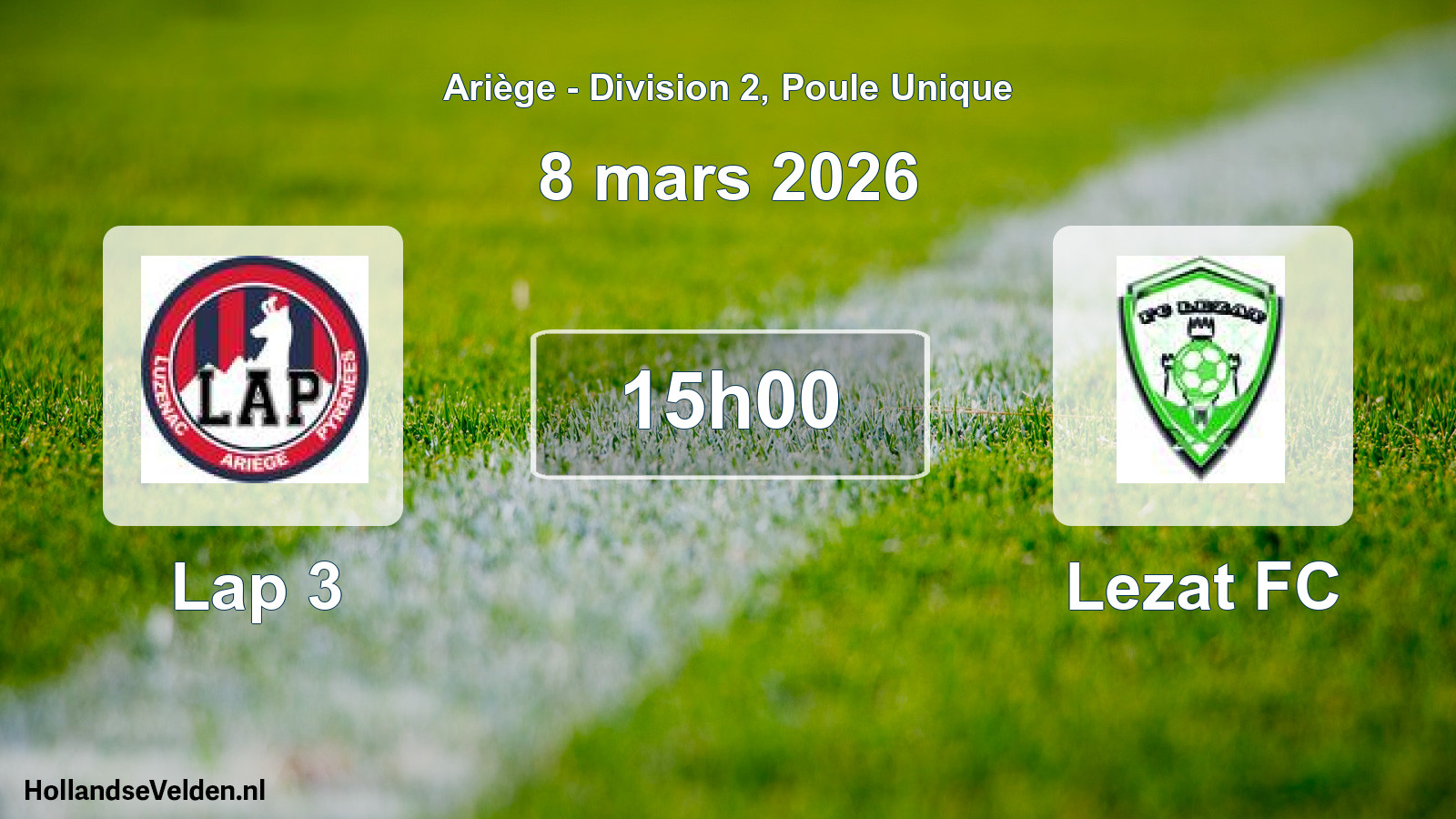 Scheduled Match: Lap 3 - Lezat FC (1 March 2026)
