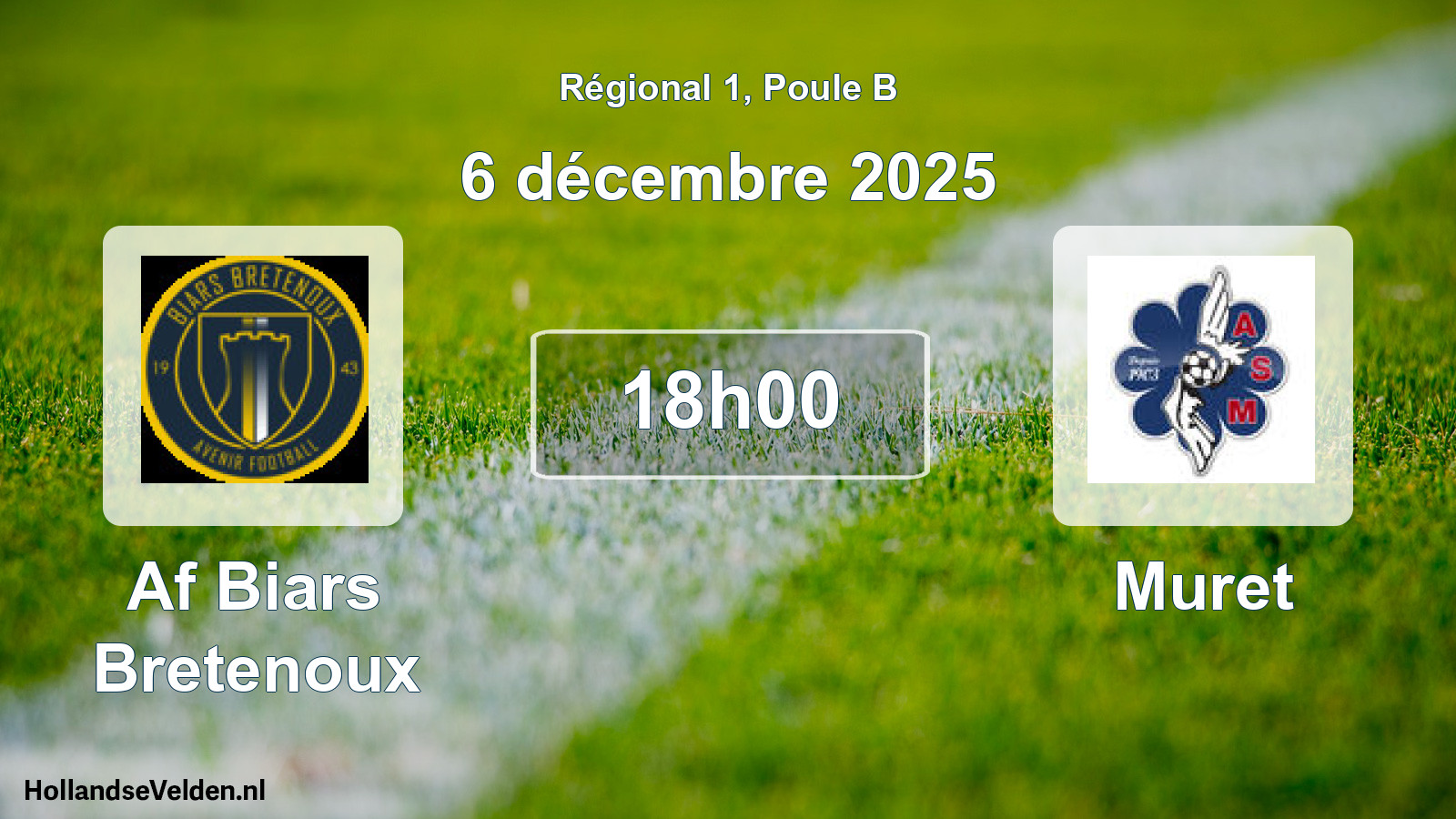 Scheduled Match: Af Biars Bretenoux - Muret (6 December 2025)