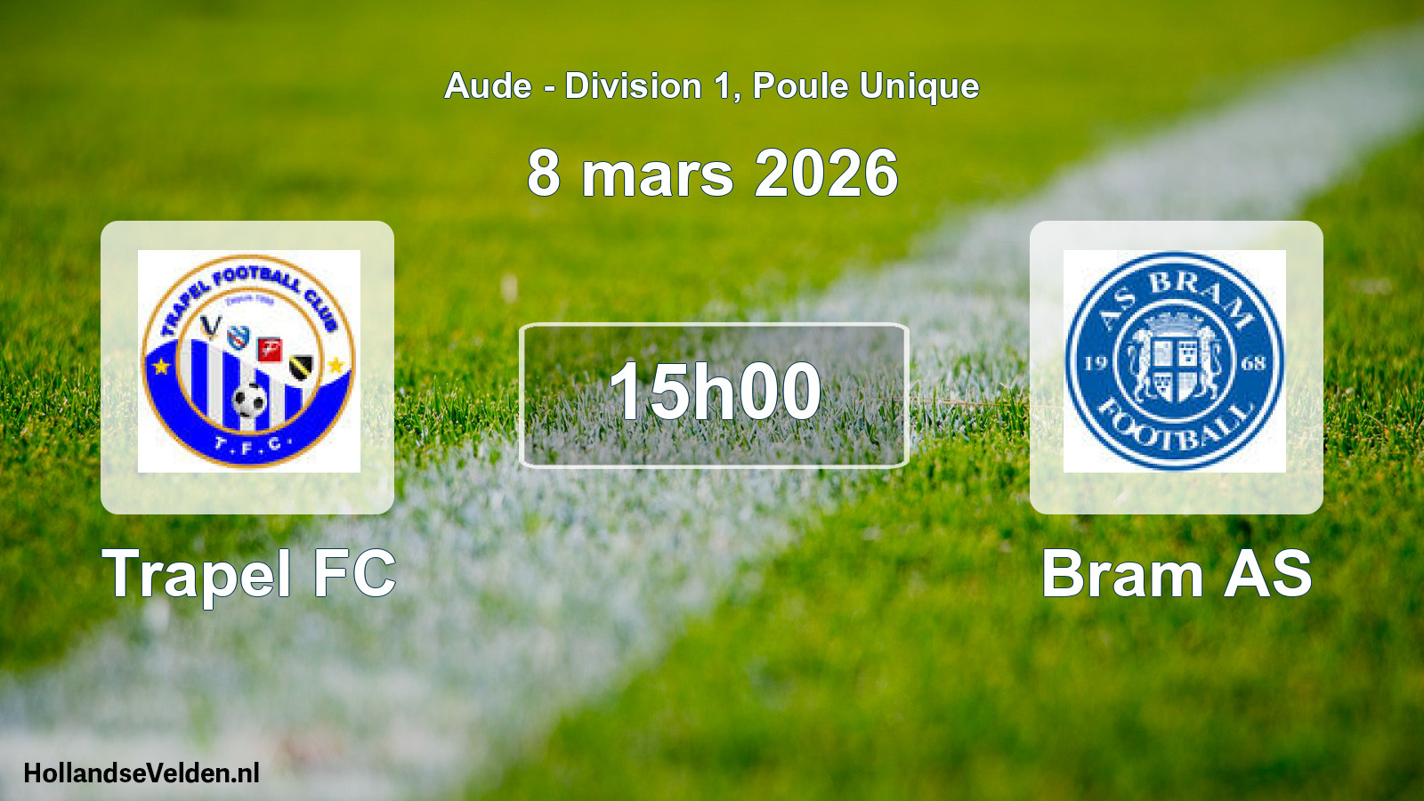 Match programmé: Trapel FC - Bram AS (8 mars 2026)
