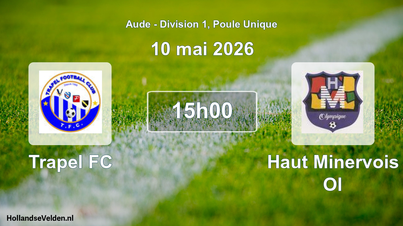 Scheduled Match: Trapel FC - Haut Minervois Ol (10 May 2026)
