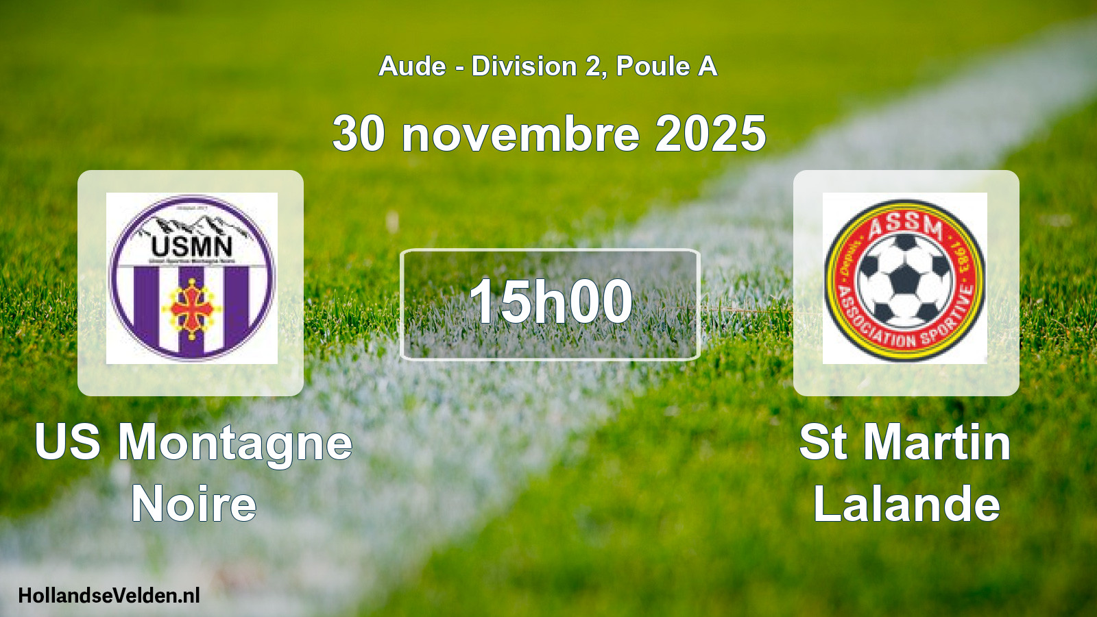 Scheduled Match: US Montagne Noire - St Martin Lalande (30 November 2025)