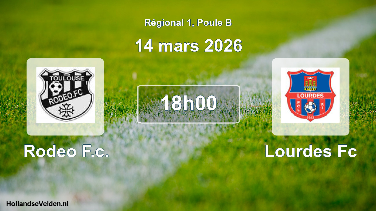 Scheduled Match: Rodeo F.c. - Lourdes Fc (14 March 2026)