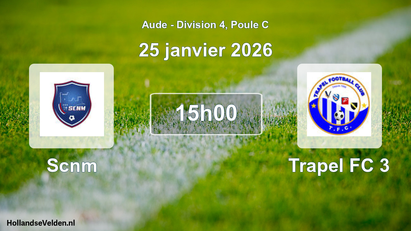 Scheduled Match: Scnm - Trapel FC 3 (25 January 2026)