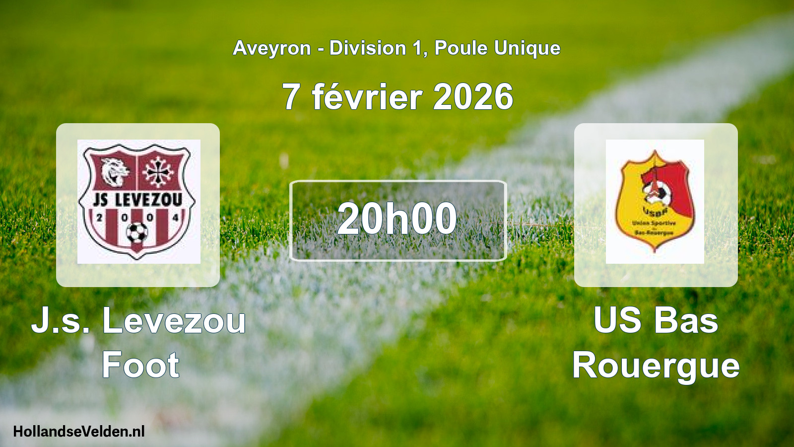 Scheduled Match: J.s. Levezou Foot - US Bas Rouergue (7 February 2026)