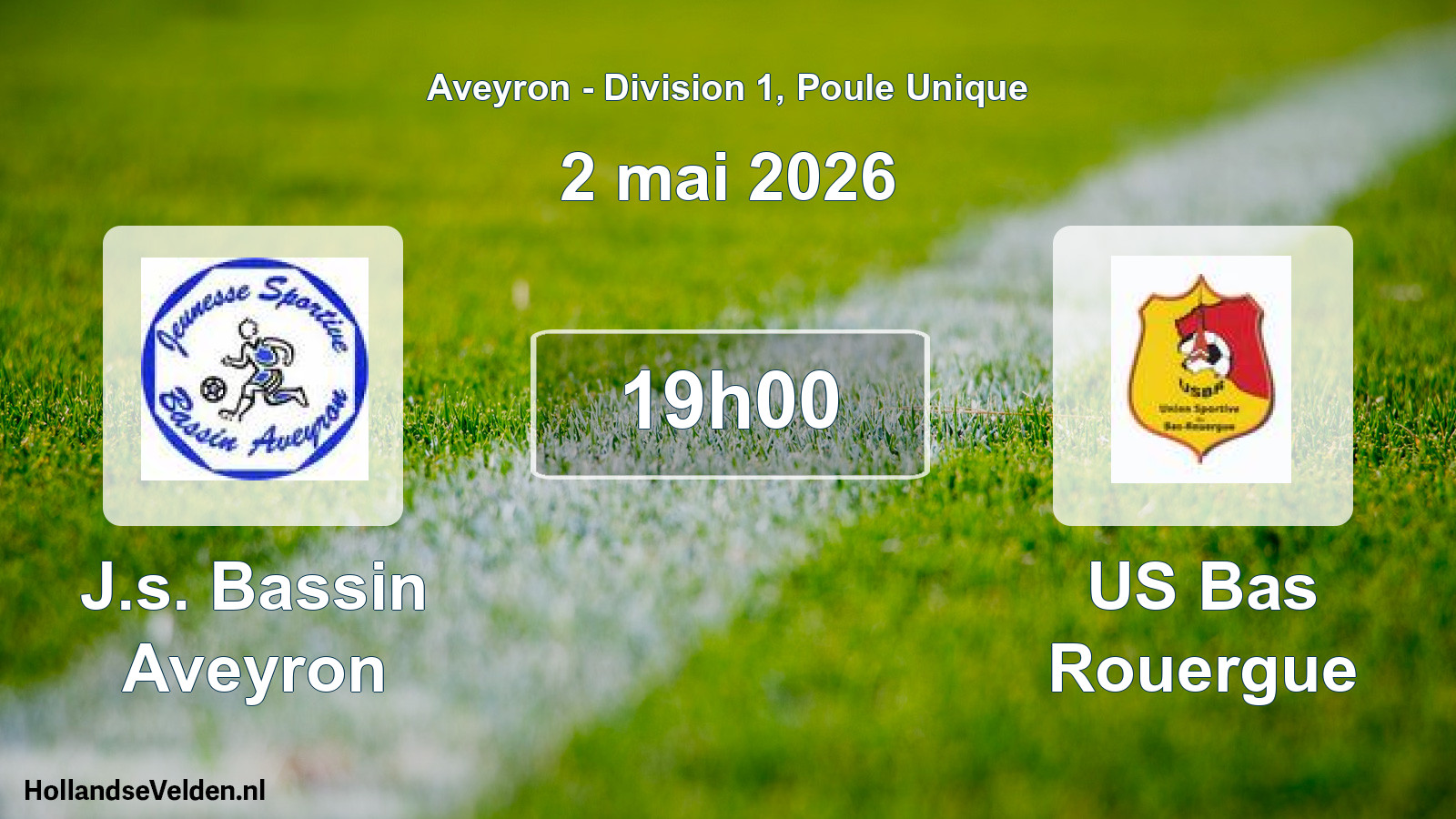 Scheduled Match: J.s. Bassin Aveyron - US Bas Rouergue (2 May 2026)