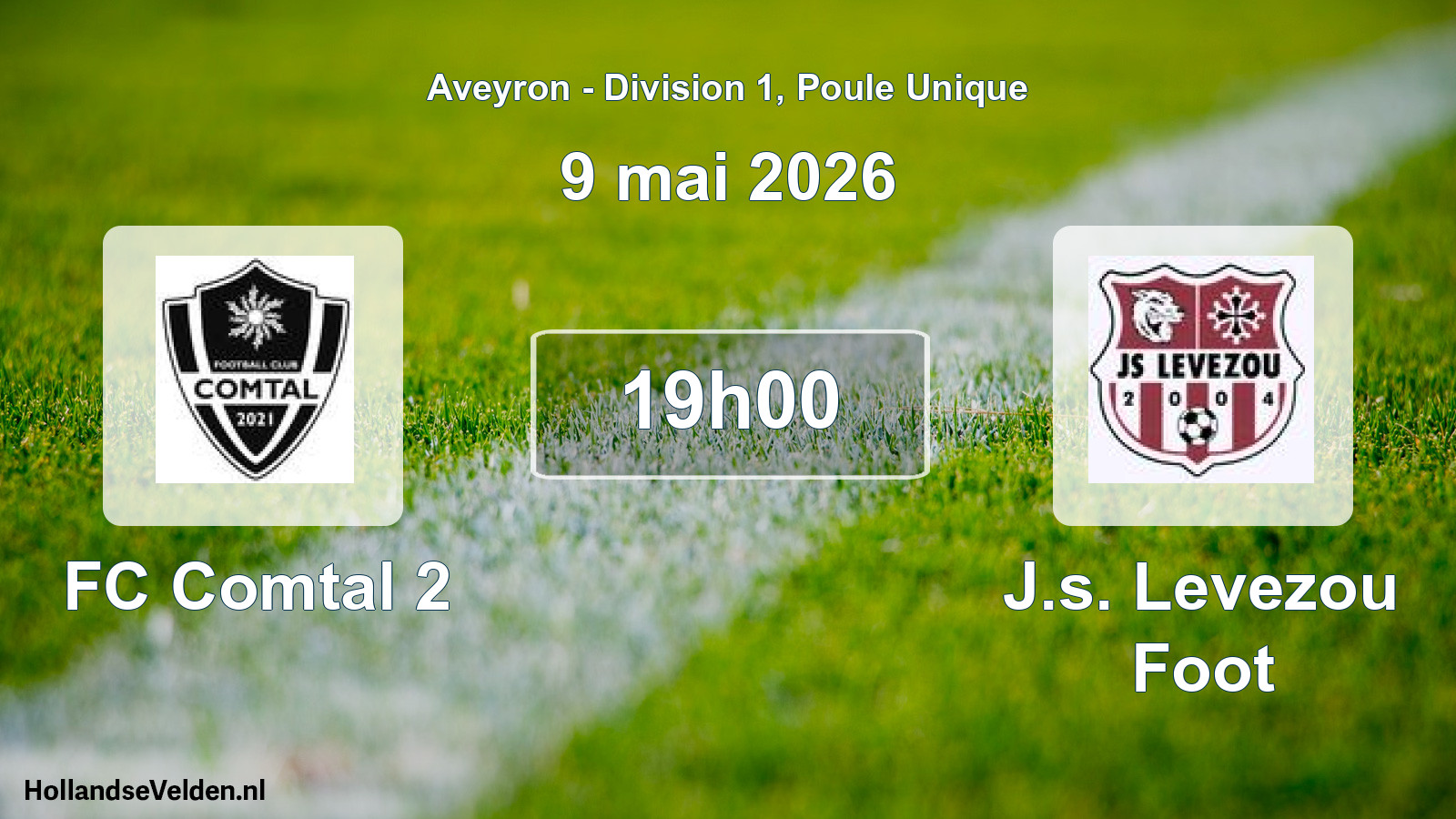 Scheduled Match: FC Comtal 2 - J.s. Levezou Foot (9 May 2026)
