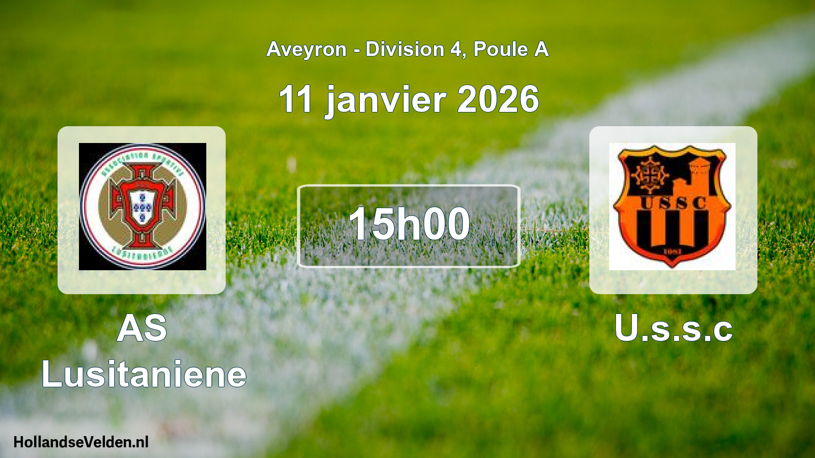 Scheduled Match: AS Lusitaniene - U.s.s.c (11 January 2026)