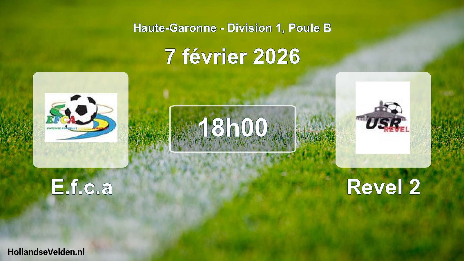 Scheduled Match: E.f.c.a - Revel 2 (7 February 2026)