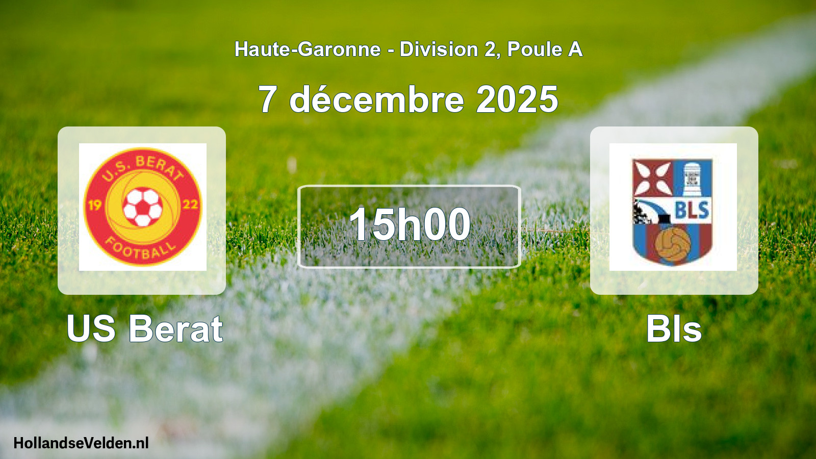 Scheduled Match: US Berat - Bls (7 December 2025)