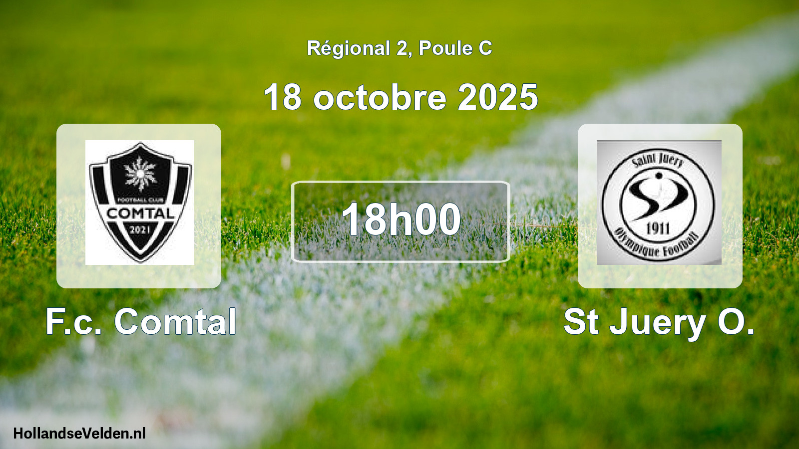 Scheduled Match: F.c. Comtal - St Juery O. (18 October 2025)