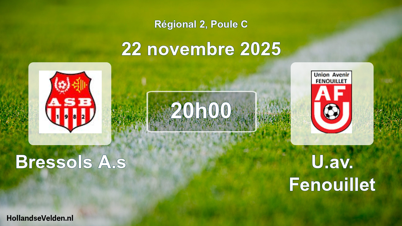 Geplande wedstrijd: Bressols A.s - U.av. Fenouillet (22 november 2025)