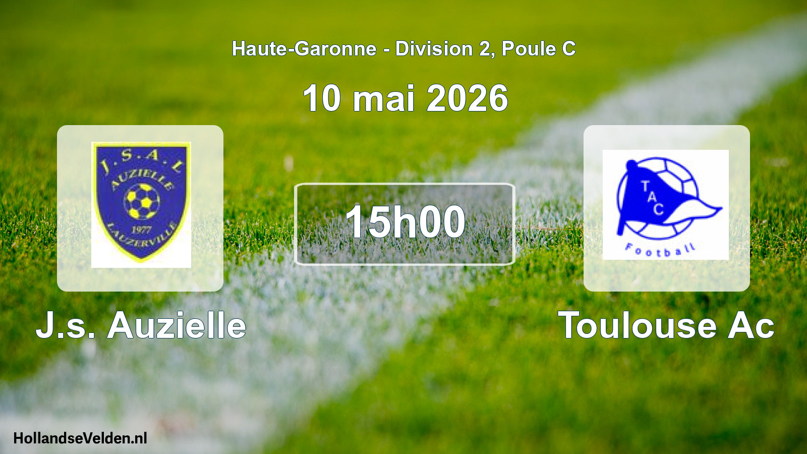 Scheduled Match: J.s. Auzielle - Toulouse Ac (10 May 2026)