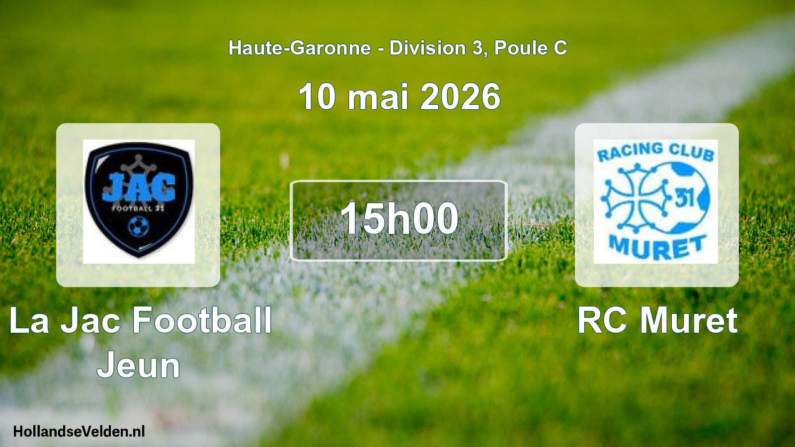 Scheduled Match: La Jac Football Jeun - RC Muret (10 May 2026)