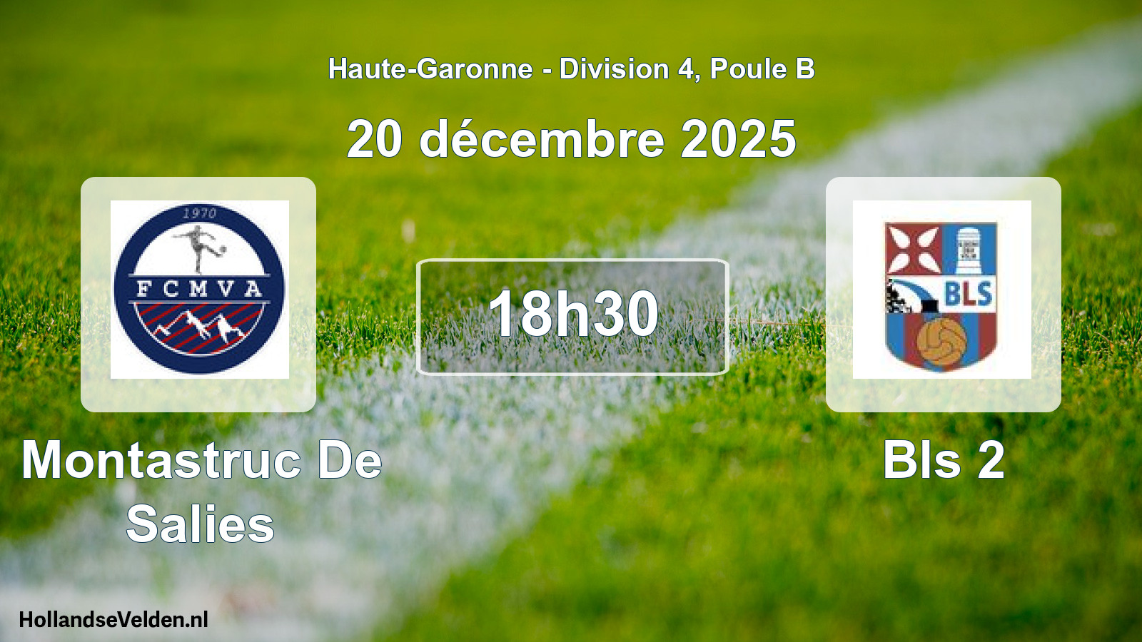 Scheduled Match: Montastruc De Salies - Bls 2 (8 November 2025)