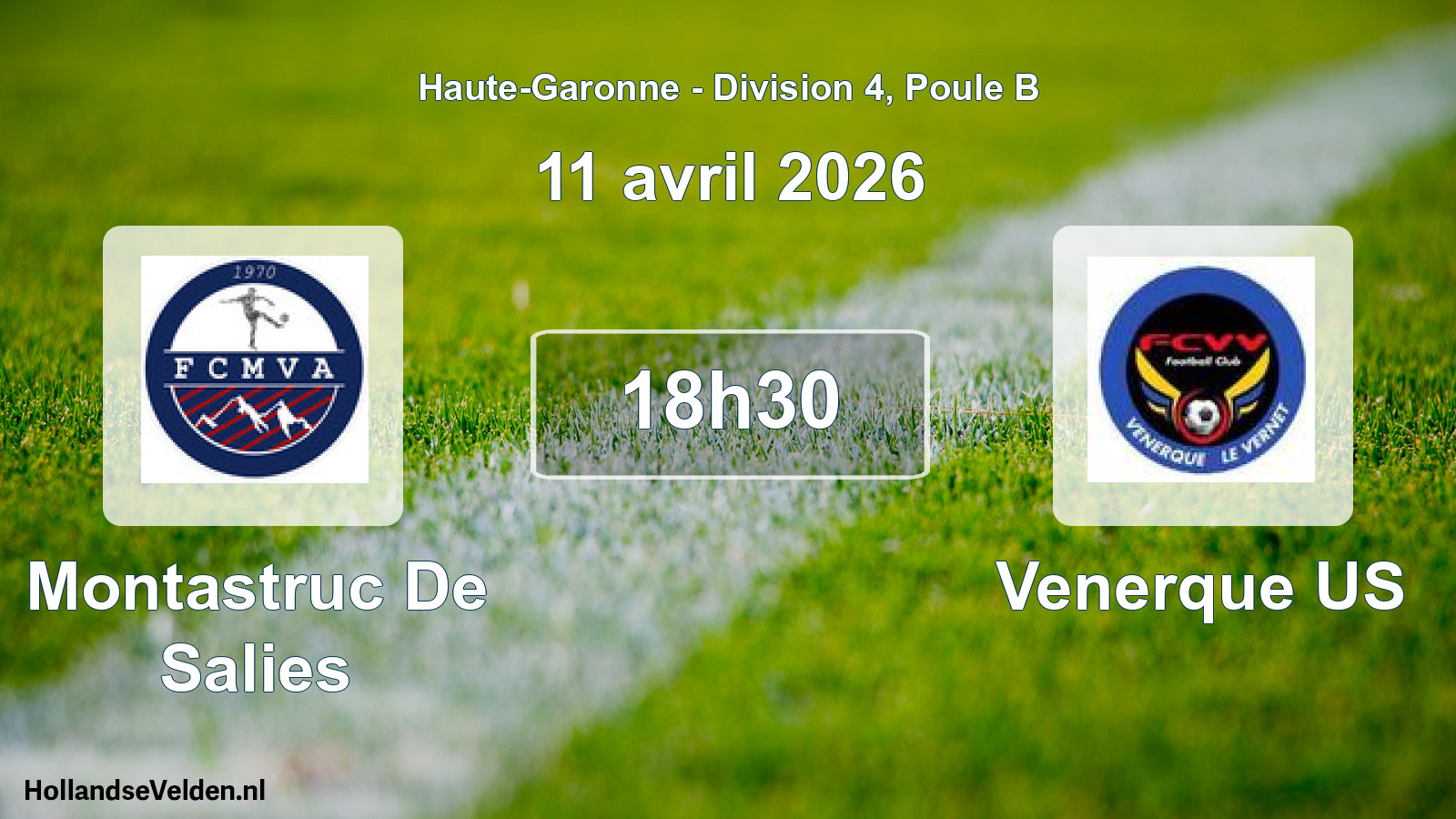 Scheduled Match: Montastruc De Salies - Venerque US (11 April 2026)