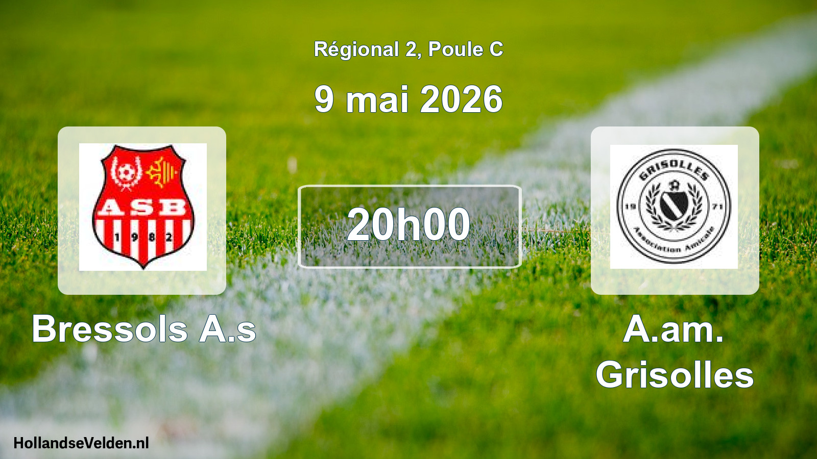 Scheduled Match: Bressols A.s - A.am. Grisolles (9 May 2026)
