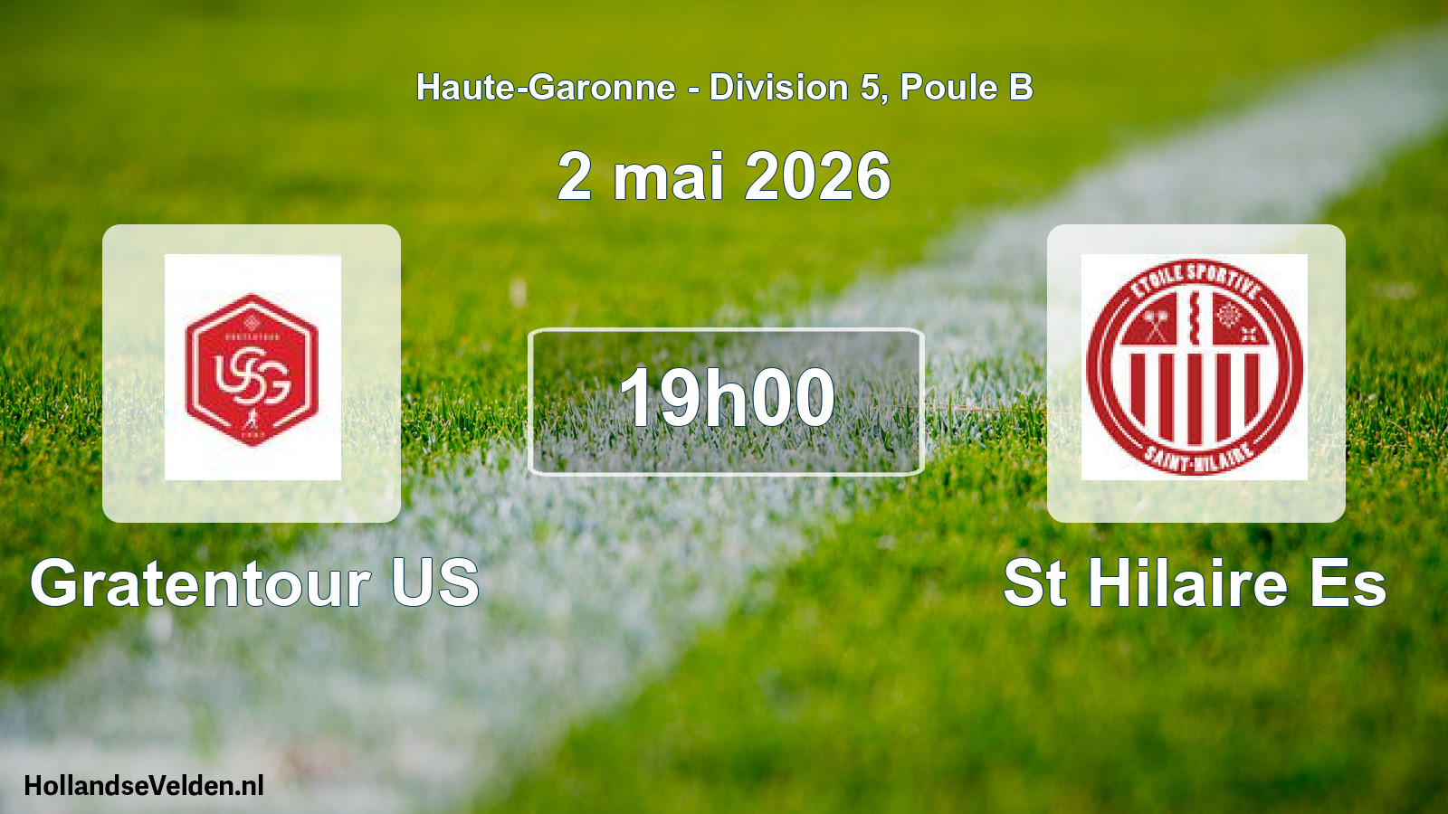 Scheduled Match: Gratentour US - St Hilaire Es (2 May 2026)