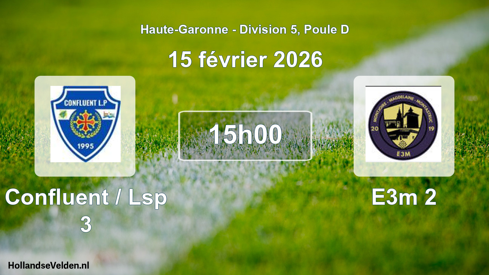 Scheduled Match: Confluent / Lsp 3 - E3m 2 (15 February 2026)