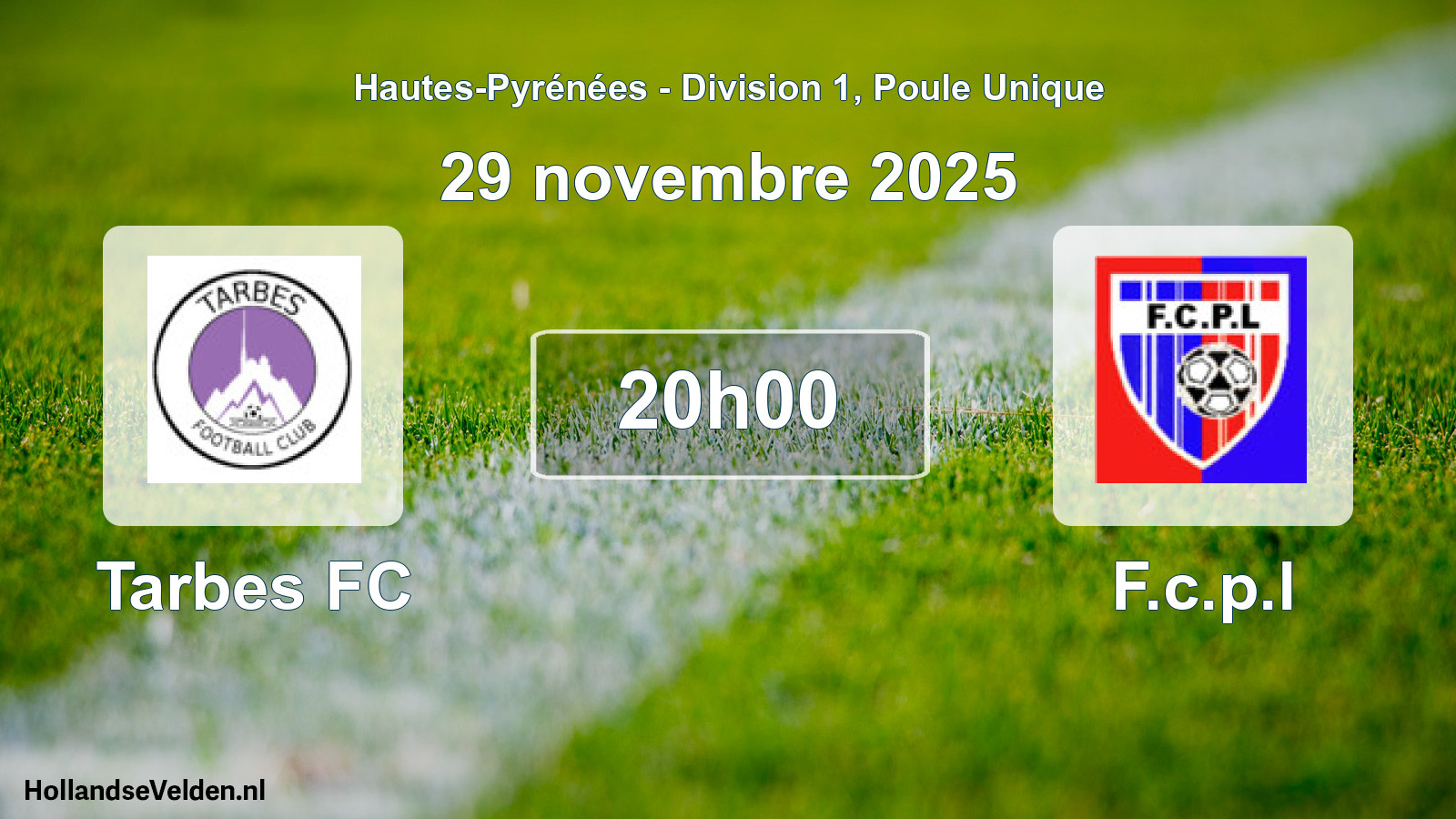 Scheduled Match: Tarbes FC - F.c.p.l (29 November 2025)