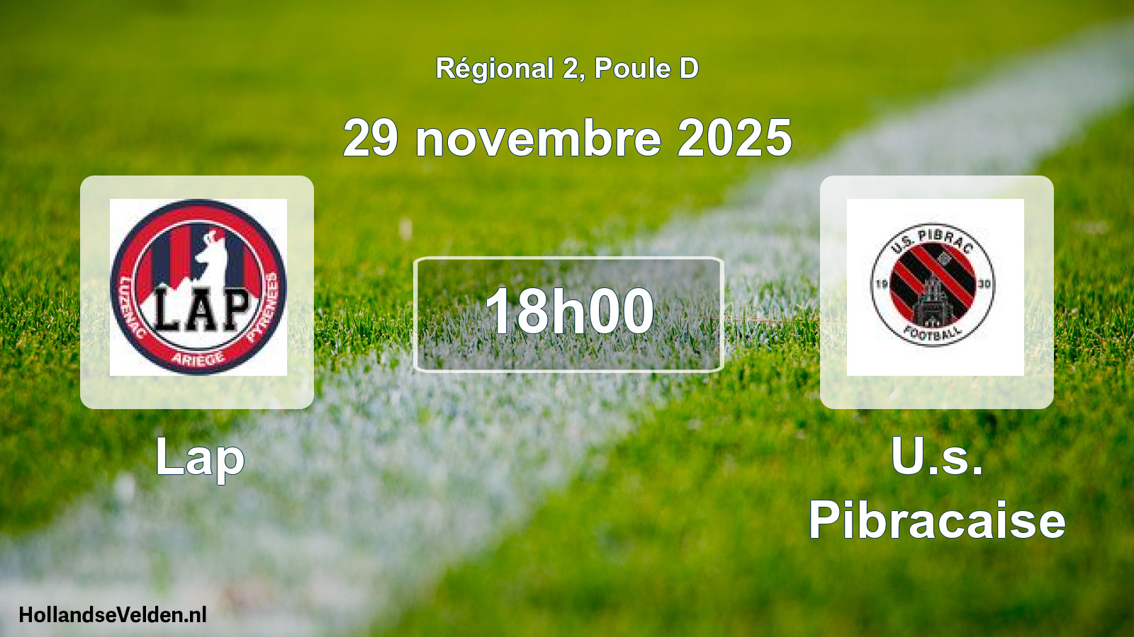 Scheduled Match: Lap - U.s. Pibracaise (29 November 2025)