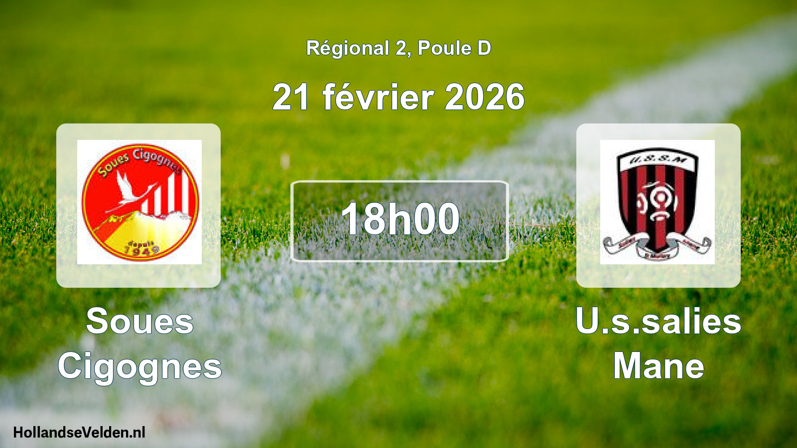 Scheduled Match: Soues Cigognes - U.s.salies Mane (21 February 2026)