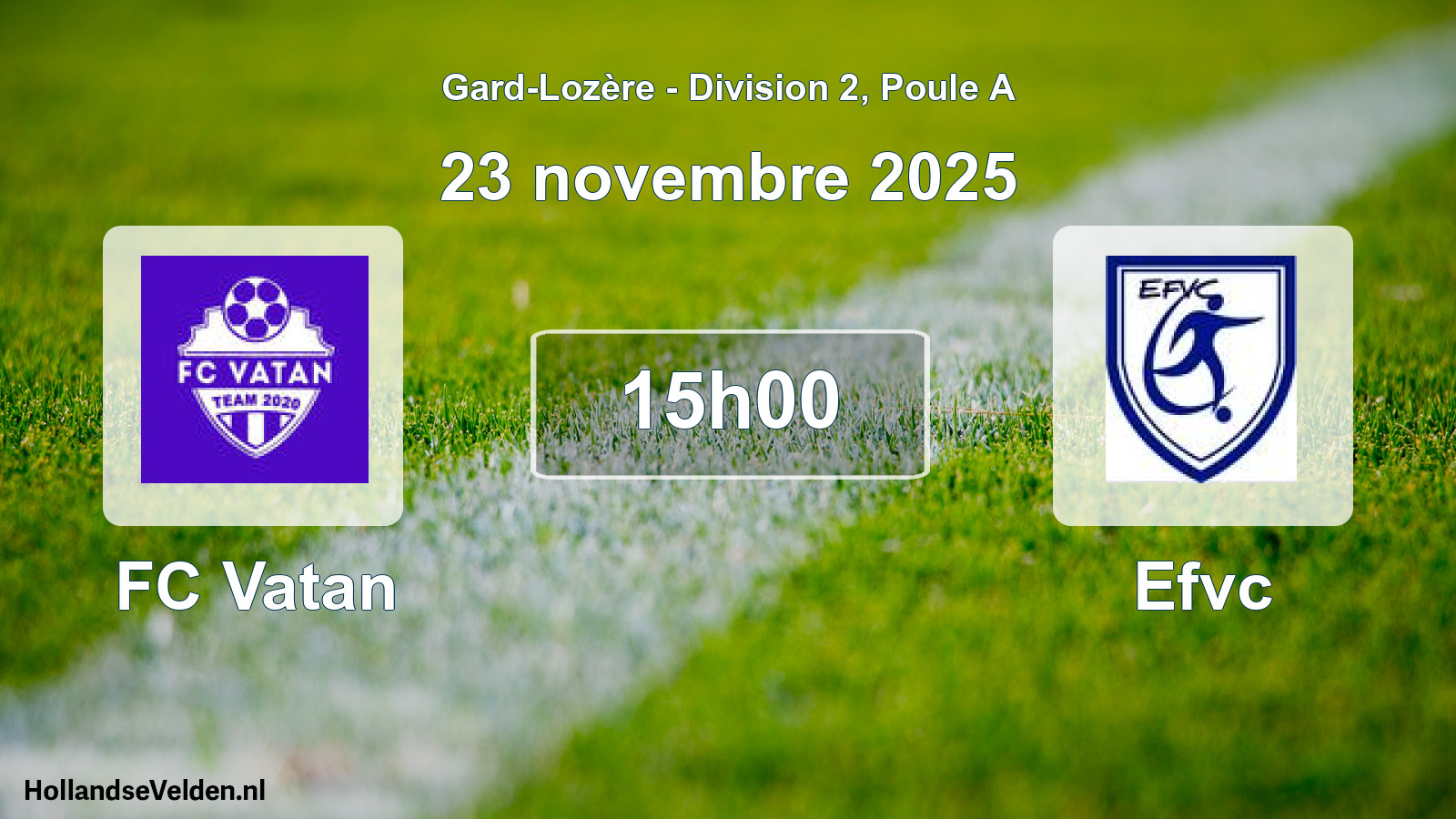 Scheduled Match: FC Vatan - Efvc (23 November 2025)