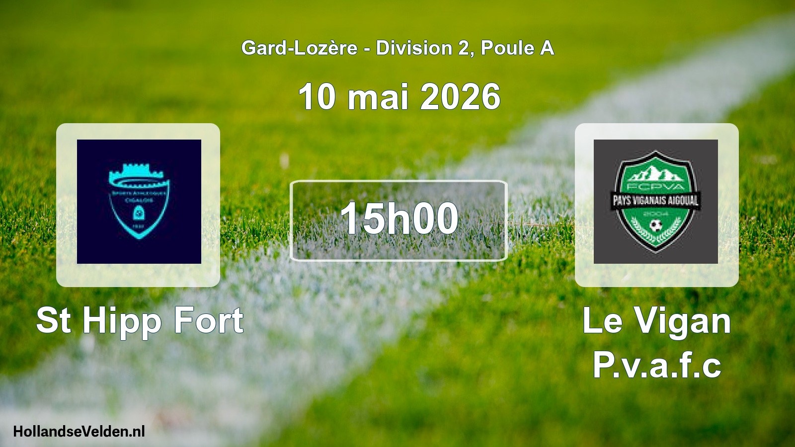 Scheduled Match: St Hipp Fort - Le Vigan P.v.a.f.c (10 May 2026)