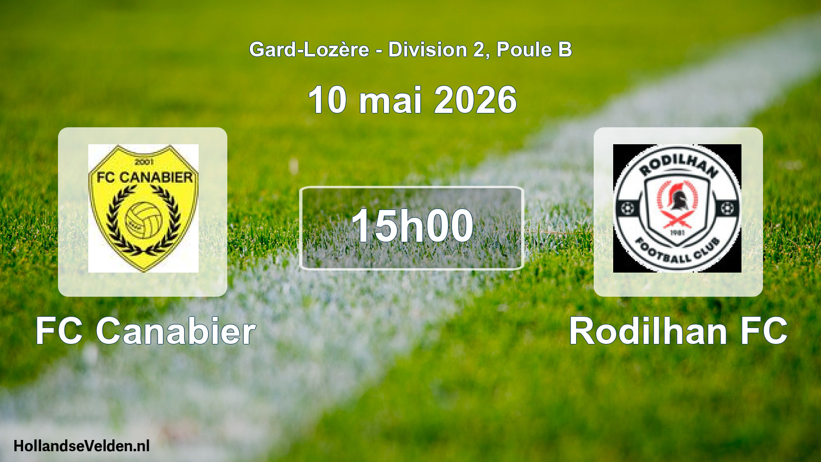 Scheduled Match: FC Canabier - Rodilhan FC (10 May 2026)