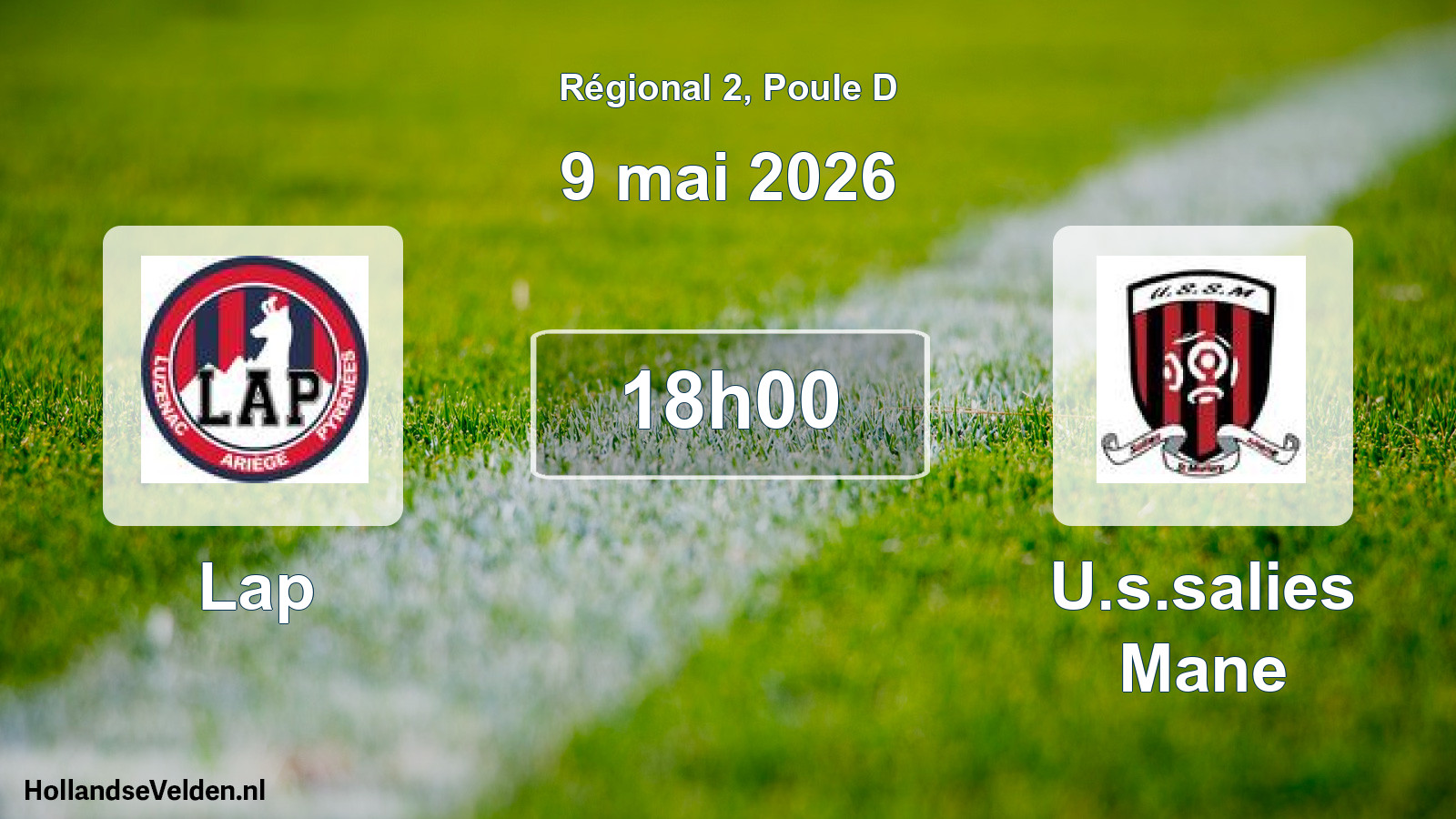 Scheduled Match: Lap - U.s.salies Mane (9 May 2026)