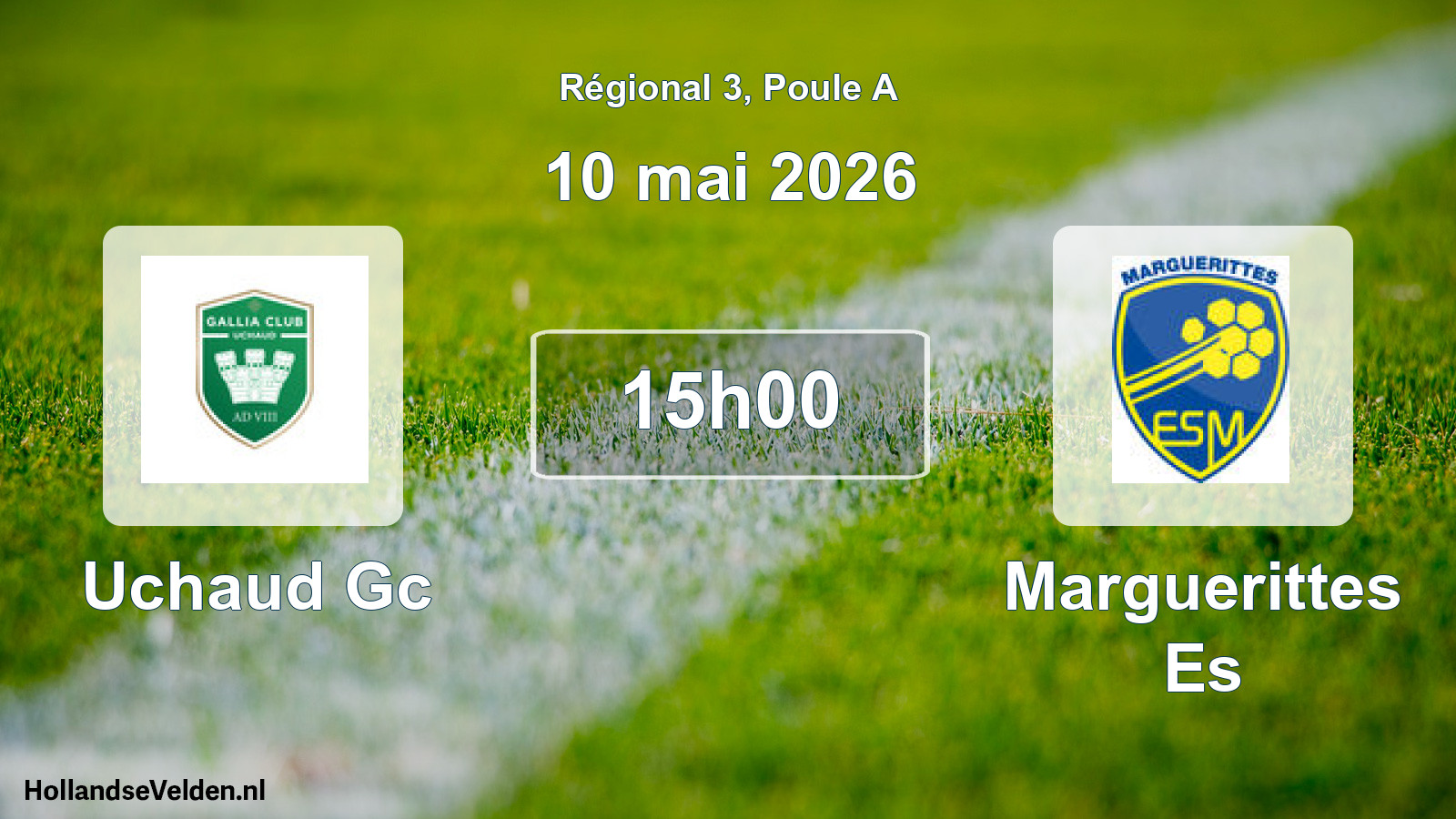 Scheduled Match: Uchaud Gc - Marguerittes Es (10 May 2026)