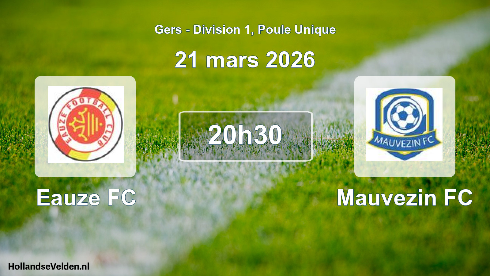 Scheduled Match: Eauze FC - Mauvezin FC (21 March 2026)