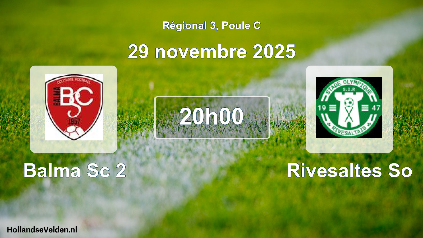 Scheduled Match: Balma Sc 2 - Rivesaltes So (29 November 2025)