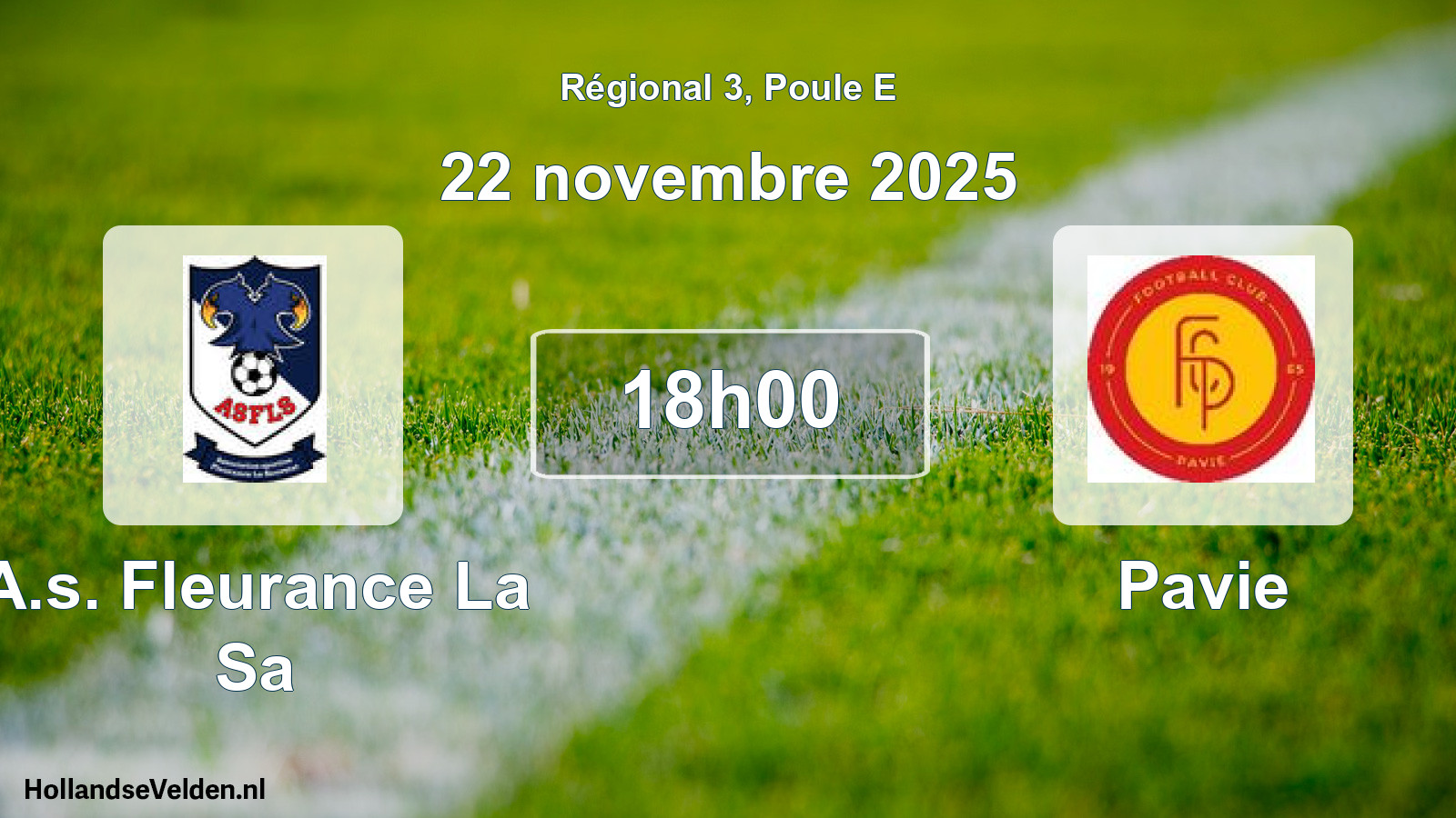 Geplande wedstrijd: A.s. Fleurance La Sa - Pavie (22 november 2025)