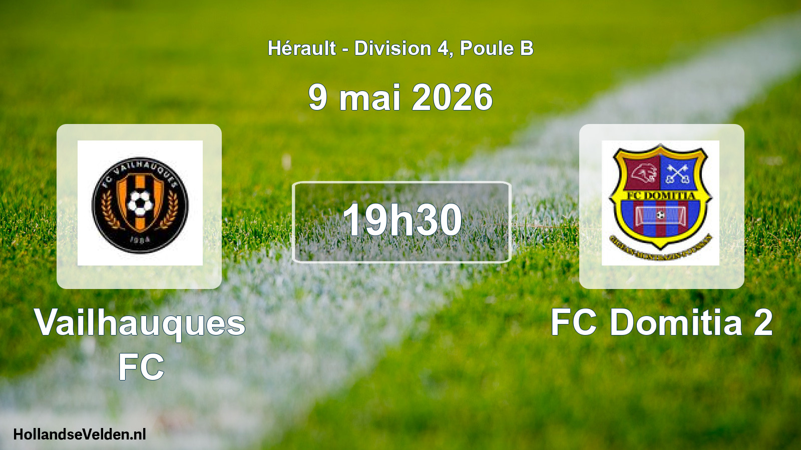 Scheduled Match: Vailhauques FC - FC Domitia 2 (9 May 2026)