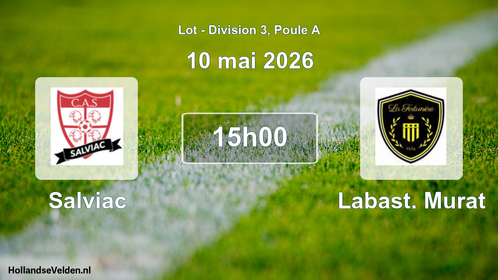 Scheduled Match: Salviac - Labast. Murat (10 May 2026)