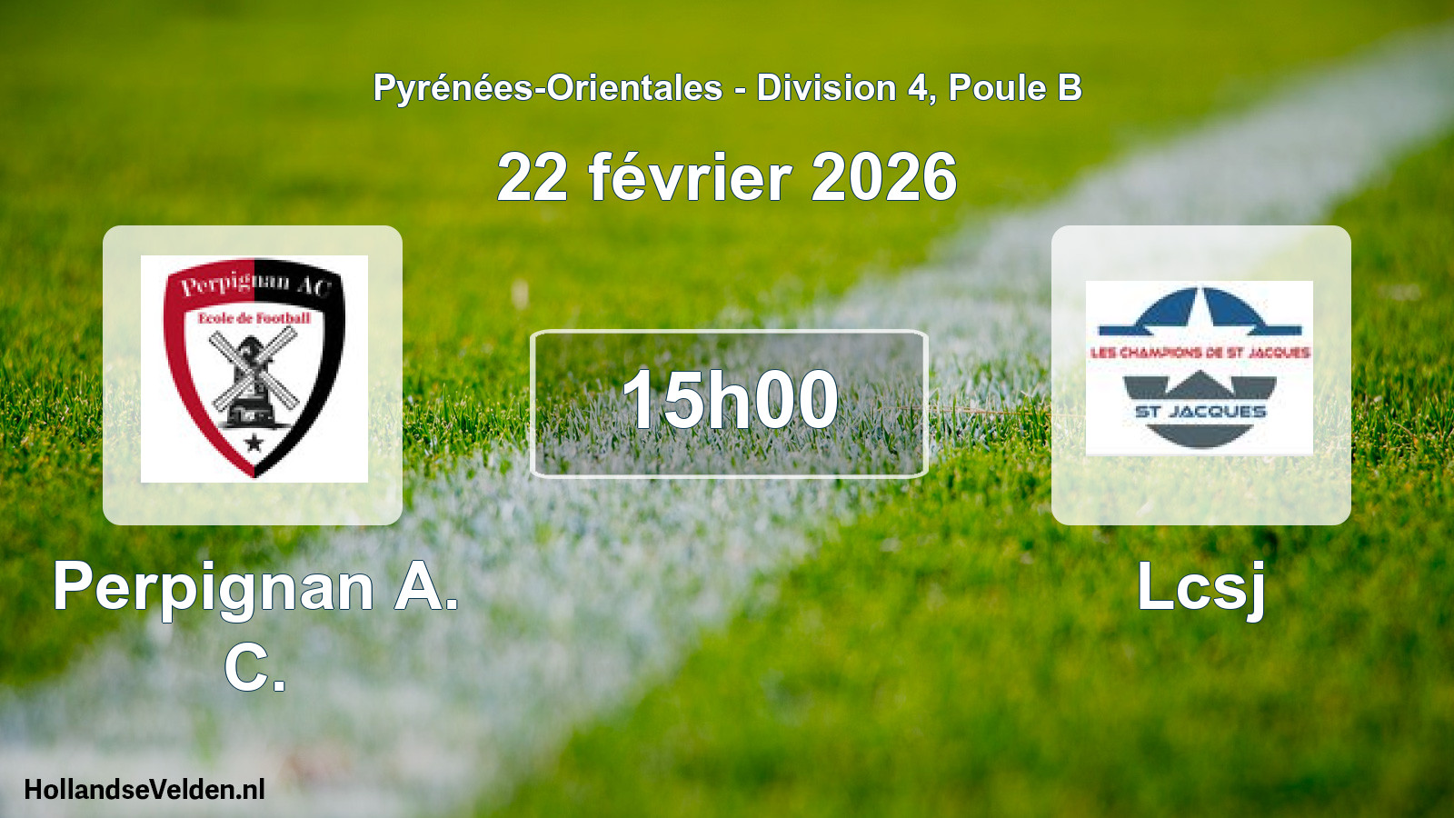 Scheduled Match: Perpignan A. C. - Lcsj (22 February 2026)