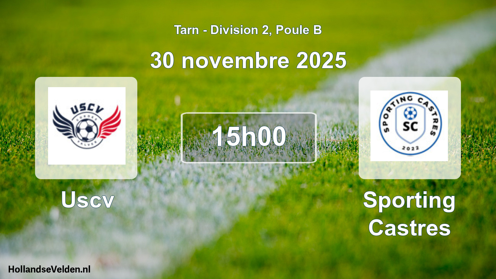 Scheduled Match: Uscv - Sporting Castres (30 November 2025)