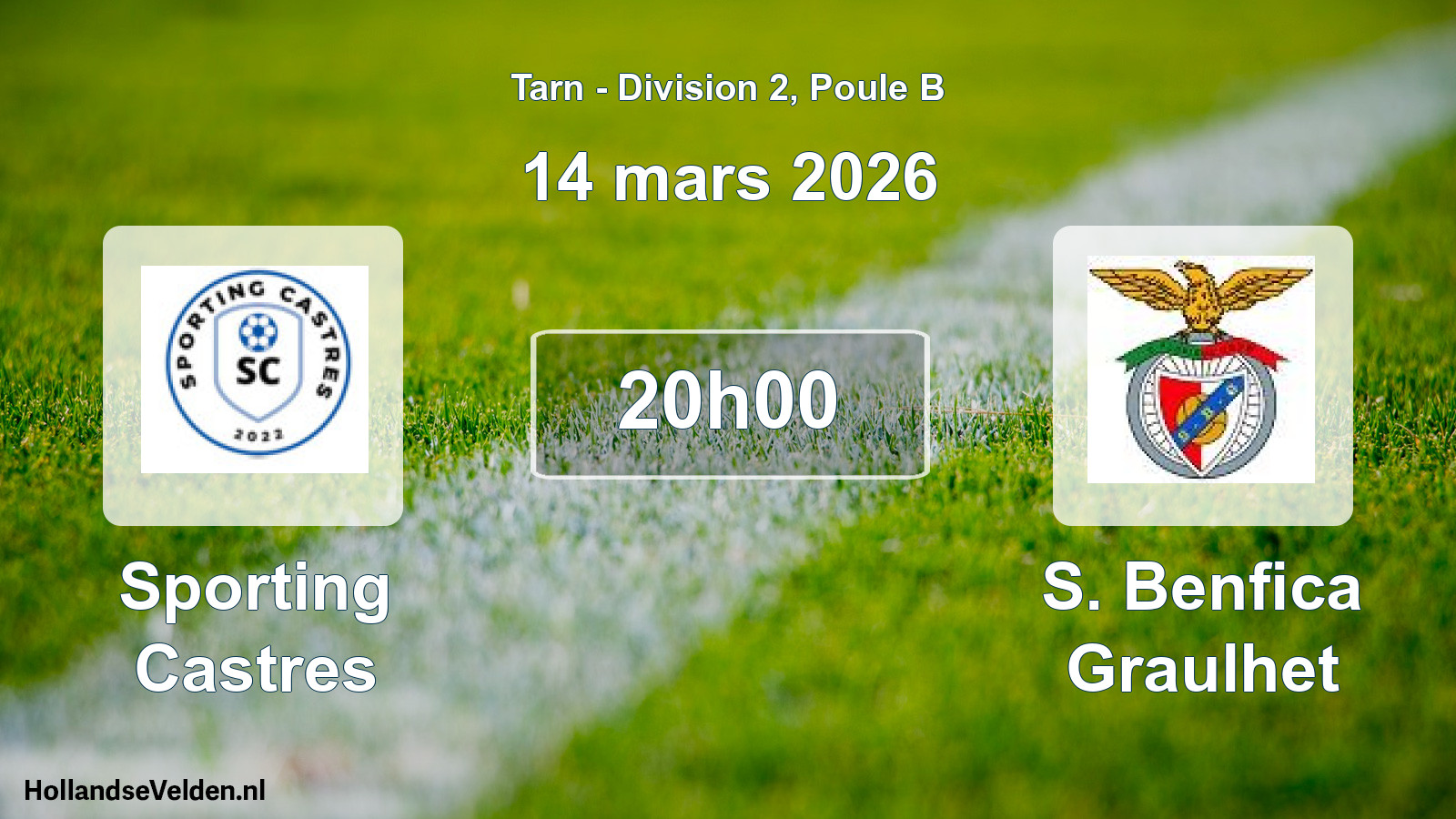 Scheduled Match: Sporting Castres - S. Benfica Graulhet (14 March 2026)