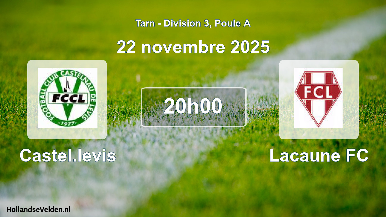 Scheduled Match: Castel.levis - Lacaune FC (22 November 2025)