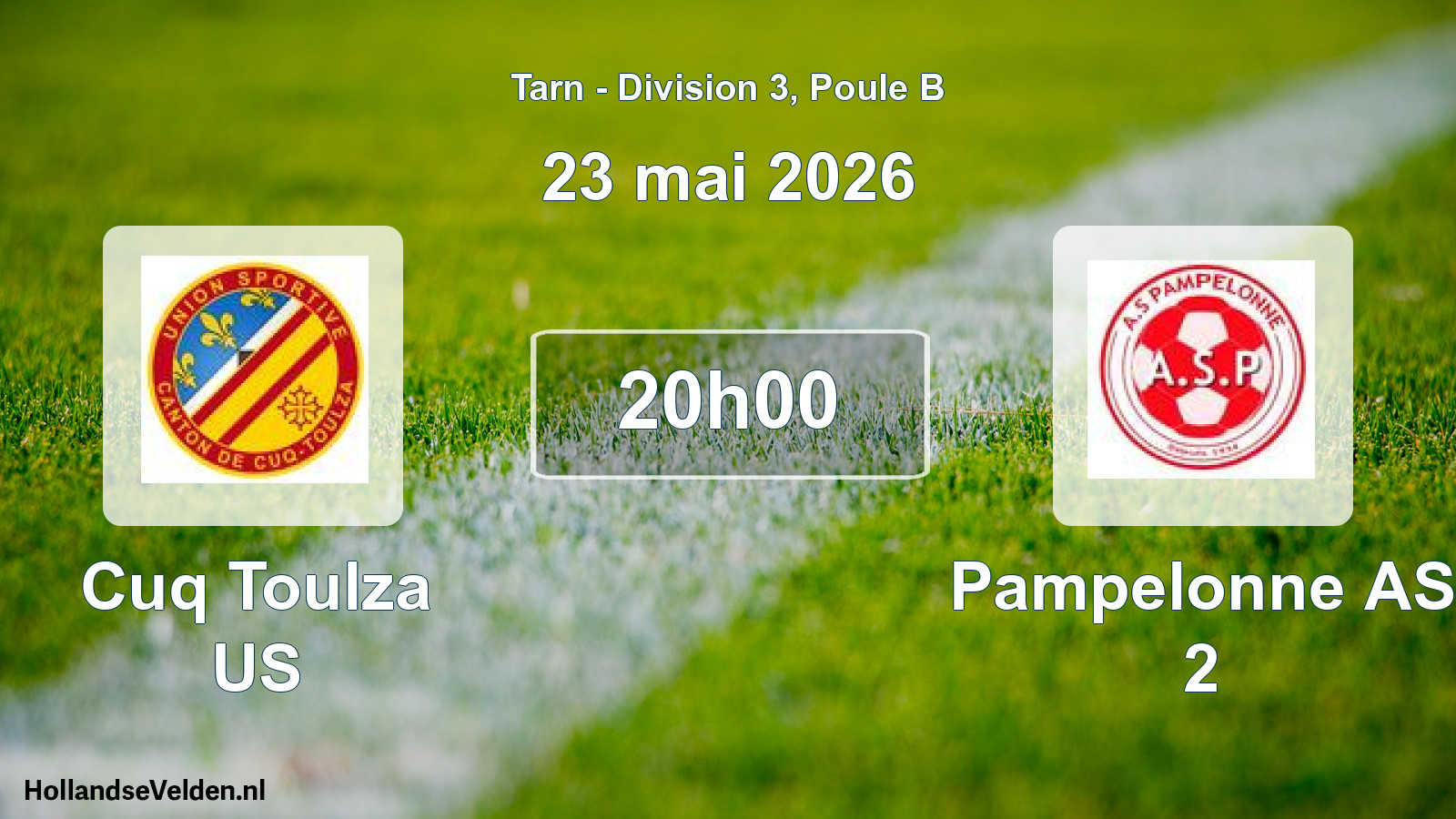 Scheduled Match: Cuq Toulza US - Pampelonne AS 2 (23 May 2026)