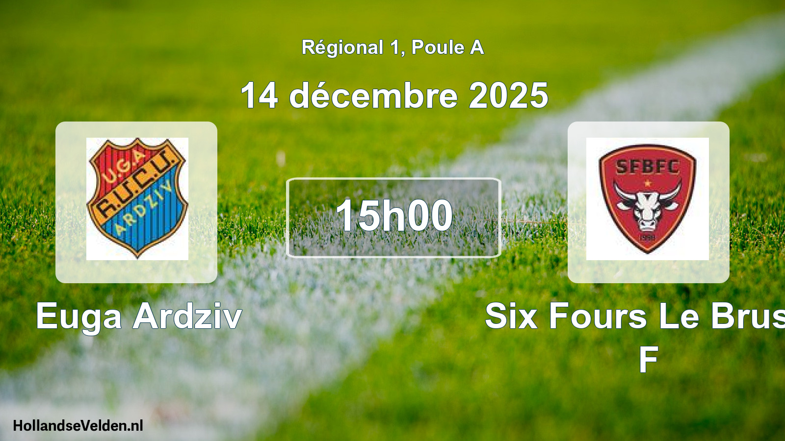 Scheduled Match: Euga Ardziv - Six Fours Le Brusc F (14 December 2025)