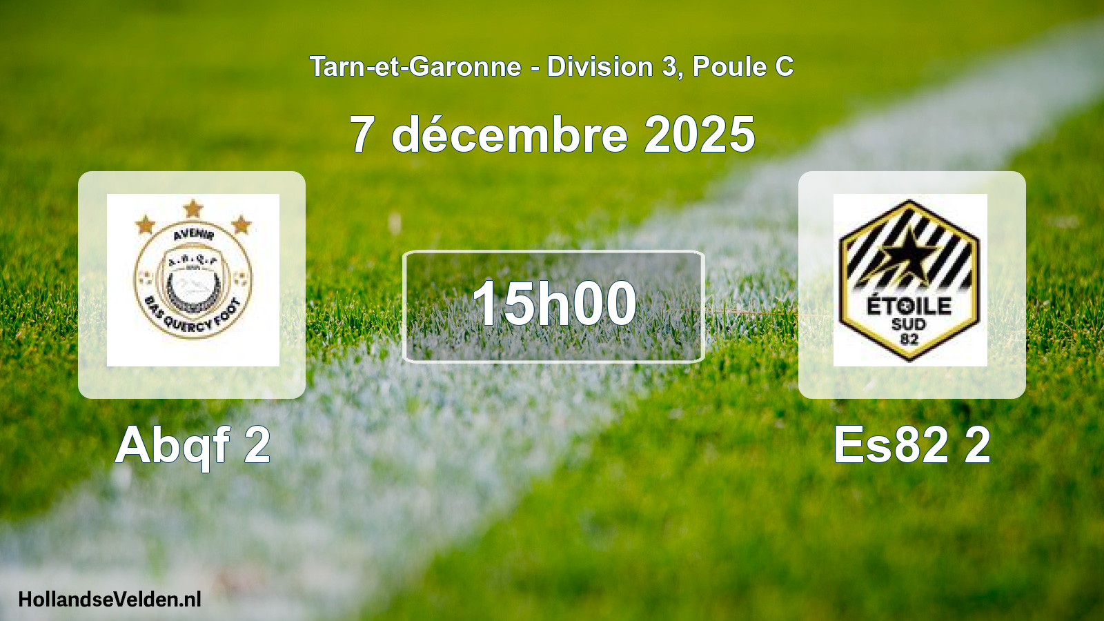 Scheduled Match: Abqf 2 - Es82 2 (7 December 2025)