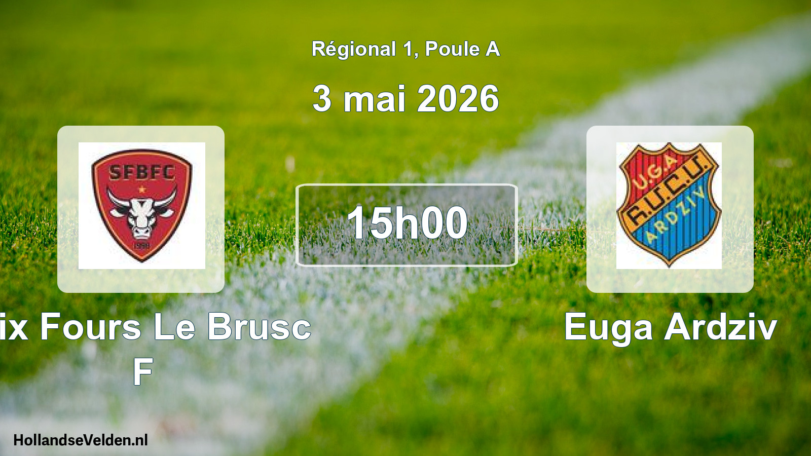 Scheduled Match: Six Fours Le Brusc F - Euga Ardziv (3 May 2026)