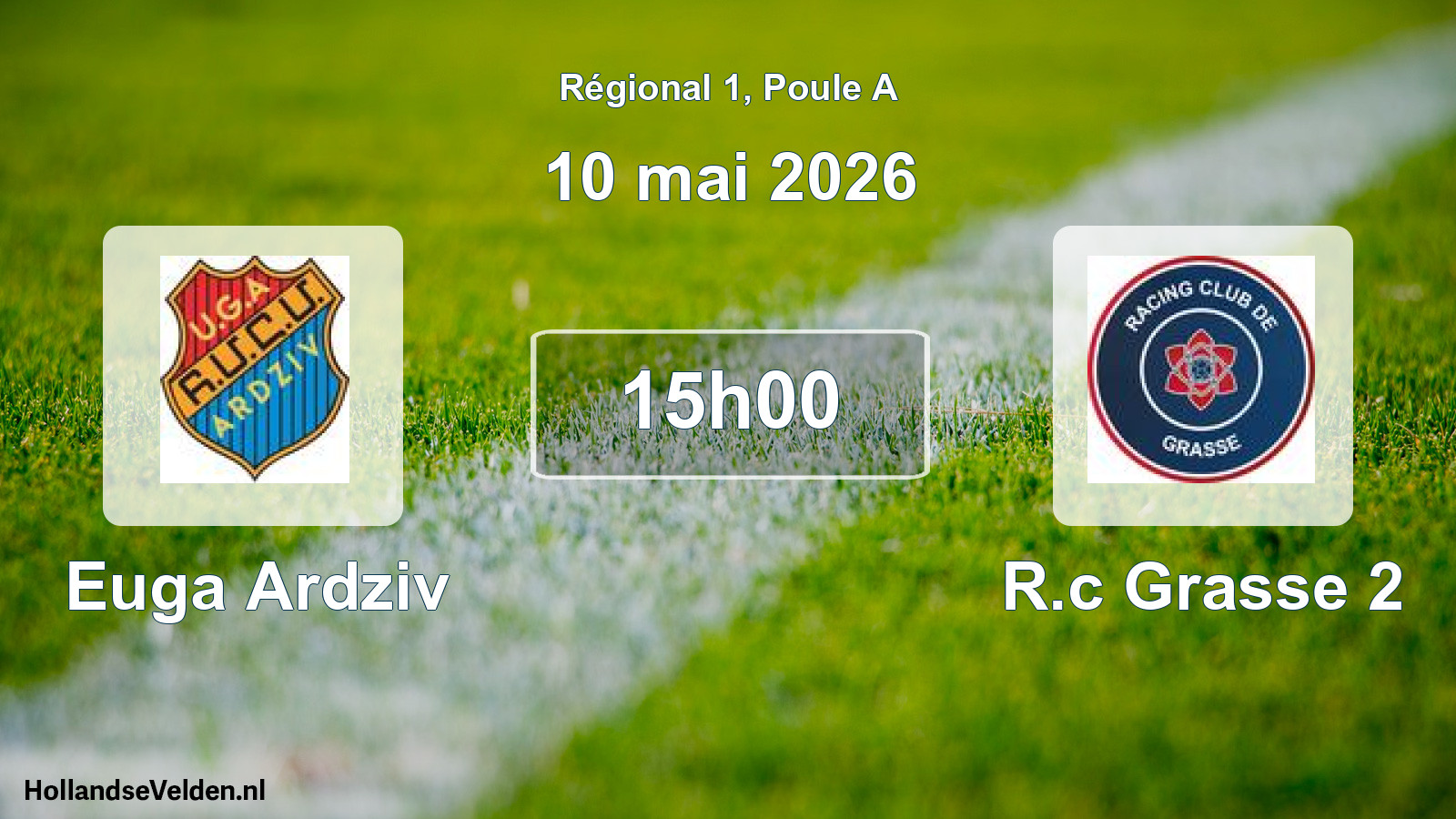 Scheduled Match: Euga Ardziv - R.c Grasse 2 (10 May 2026)