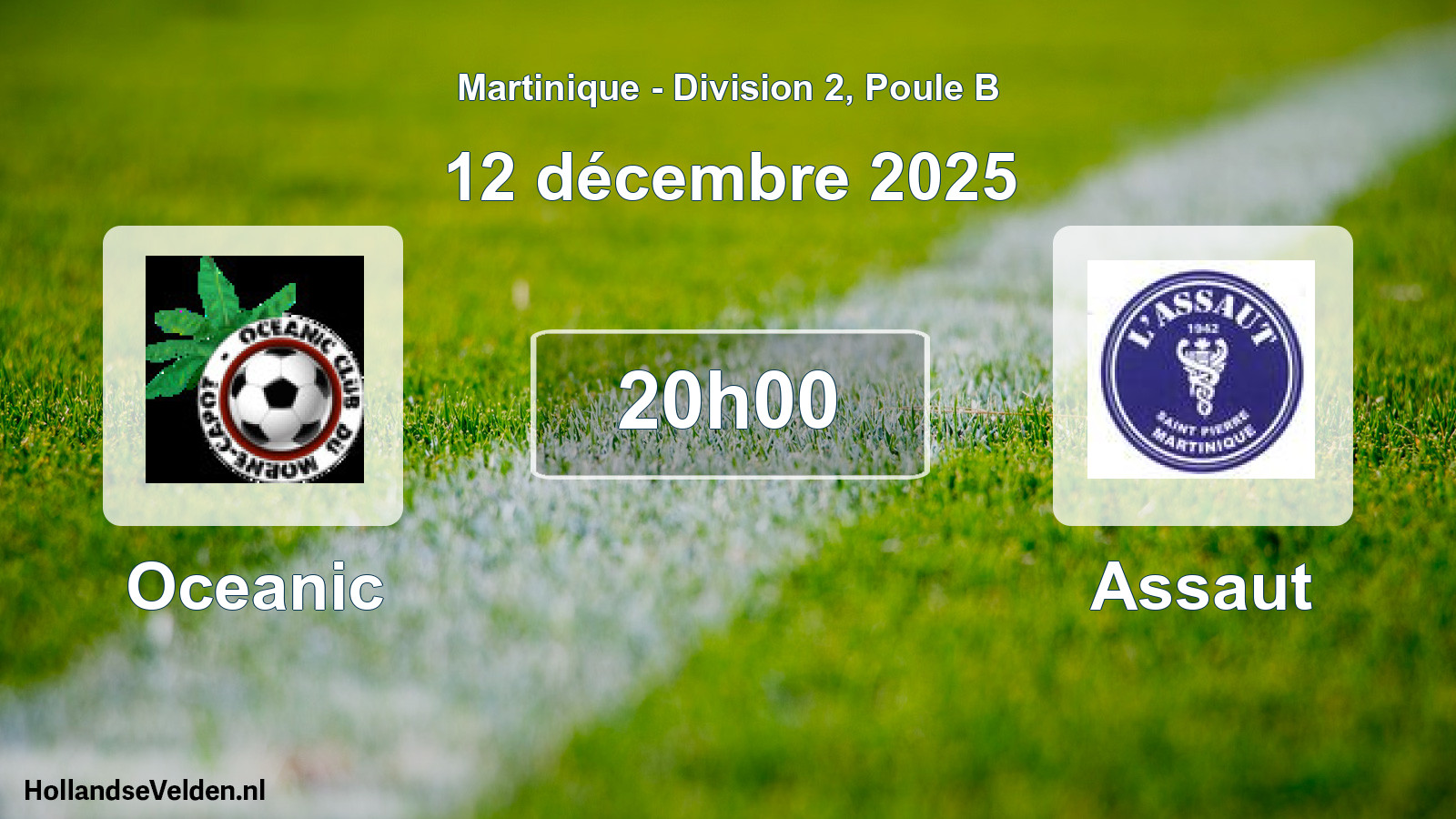 Scheduled Match: Oceanic - Assaut (12 December 2025)