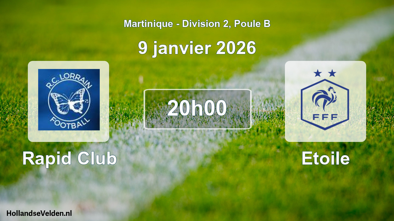 Scheduled Match: Rapid Club - Etoile (9 January 2026)