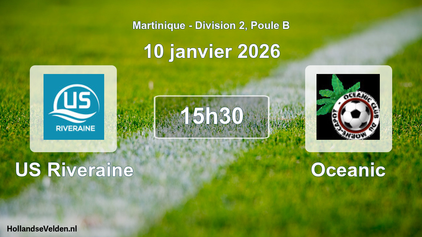 Scheduled Match: US Riveraine - Oceanic (10 January 2026)
